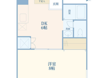 1DK SakuraShimmachi (Denentoshi) NOKey$ 25%OFF W90