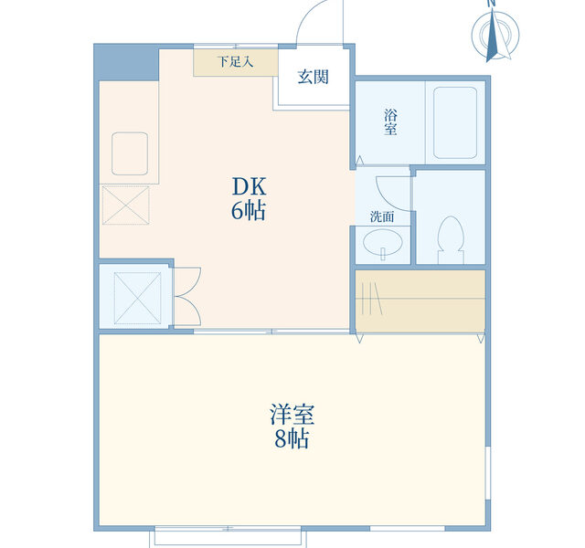 1DK SakuraShimmachi (Denentoshi) NOKey$ 25%OFF W90