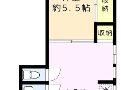 1LDK Okusawa (Meguro) NOKey$ NODep R77