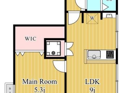 1LDK KamiKitazawa (Keio) NOKey$ 50%OFF R85