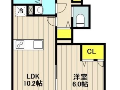 1LDK Miyazakidai (Denentoshi) NODep 50%OFF W21