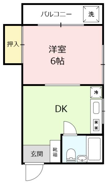 1DK Omokagebashi (TodenArakawa) NOKey$ 25%OFF R85