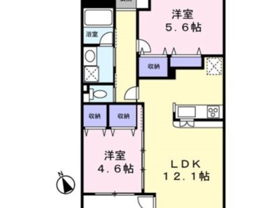 2LDK Miyazakidai (Denentoshi) NOKey$ 25%OFF R00