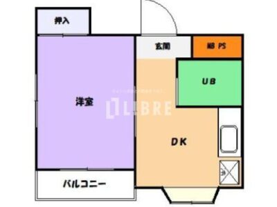 ★1DK NishiKunitachi (Nambu) NODep 75%OFF F88