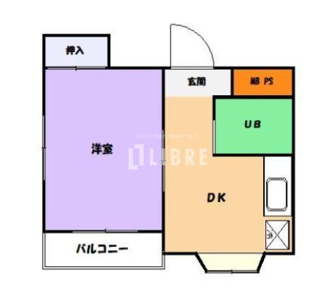 ★1DK NishiKunitachi (Nambu) NODep 75%OFF F88