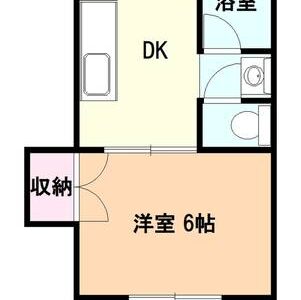 1DK / Tokorozawa / Tokorozawa / NO Key$ / Top Floor (W86)