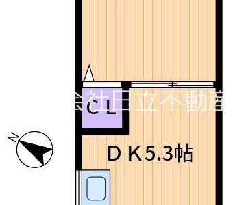 1DK / SASAZUKA / Setagaya / NO Key$ / NO Dep (W84)