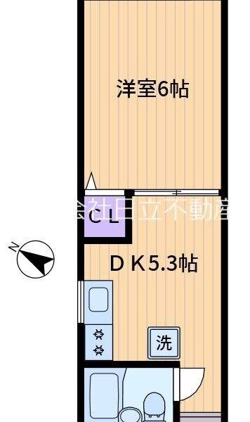 1DK / SASAZUKA / Setagaya / NO Key$ / NO Dep (W84)