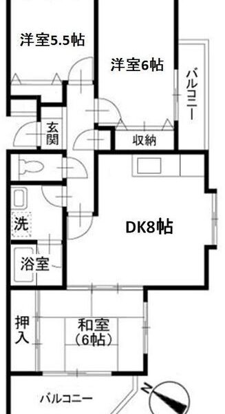 ★3DK Futamatagawa (Sotetsu) NOKey$ 25%OFF R89