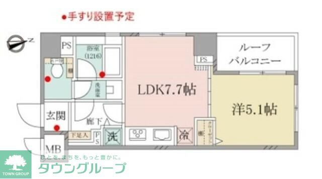 1DK Tawaramachi (Ginza) NODep NOAgency R02