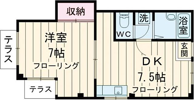 1DK Asagaya (SUGINAMI) NOKey$ F88