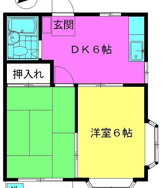 2DK35 / Kugayama3 / NOKey$ / CornerRoom W90