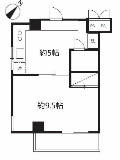 ★1DK KeikyuTsurumi (Keikyu) NOKey$ 75%OFF S87