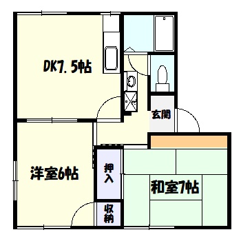 2DK44 / Miyazakidai10 / NOKey$ / TopFloor F86