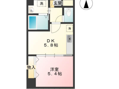 1DK Tachiaigawa (Keikyu) NOKey$ 75%OFF S00