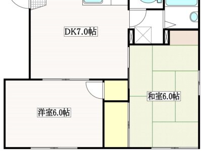 2DK Kokubunji (Kokubunji) NOKey$ F87