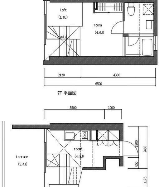 1DK30 / Tsurumi2 / NOKey$ / Maisonette R08