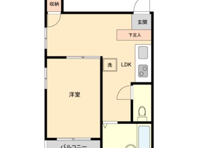 1LDK29 / MusashiShinjo5 / NOKey$ / CornerRoom F89