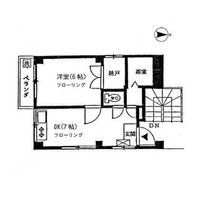 1DK Ebaramachi (Oimachi) NODep 50%OFF F89