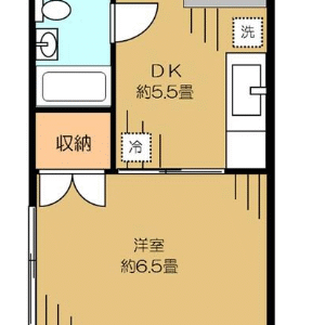 1DK Asakusa (Taito) NOKey$ 75%OFF F80