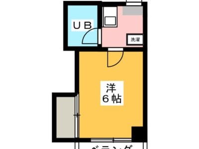 1K Apt on Top Floor in FutakoShinchi F92