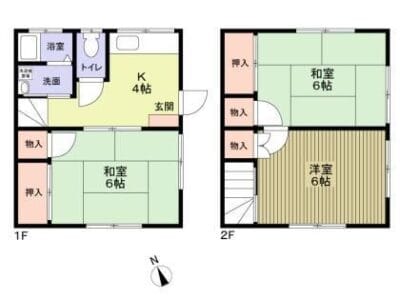★3K HOUSE with Separate BT in SHINAKITSU W92 001