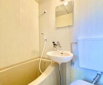 1K Loft Apt on Top Floor in Mizonokuchi W86