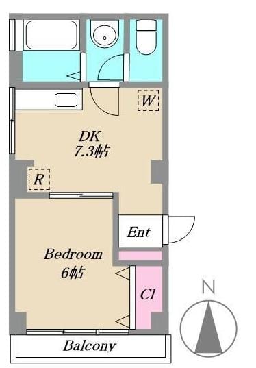1DK Apt Close to Station in MusashiSakai R71 101