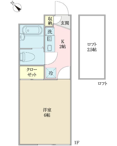 1K Loft Apt in ShinKoenji F05 101