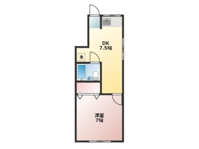✖1DK Apt Close to Station in FUJIMIGAOKA W70 101