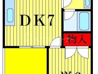 1DK Apt with Big Balcony in KeiseiTakasago R89 010