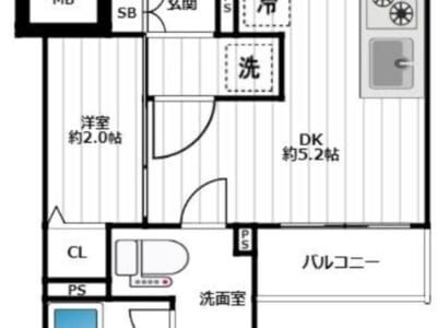 1DK Pet OK Apt with FREE Internet in Kanamachi R23 010