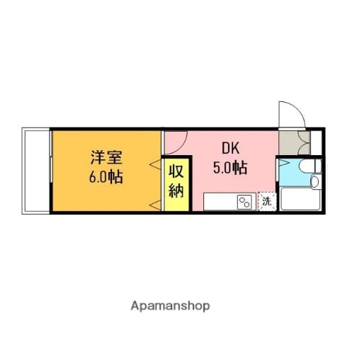 1DK Corner Room Apt with NO Key$ in Jujo W60 005