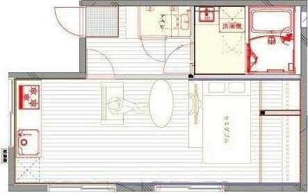 ★1LDK Renovated Apt with Separate BT in Numabukuro W75