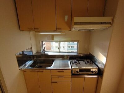 1DK Apt with Motorcycle Parking in Akebonobashi S72 101