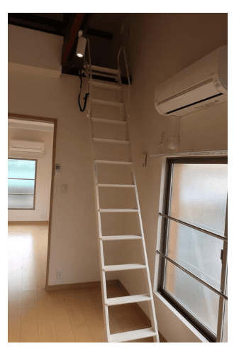 1DK Loft Apt on Top Floor in Omorimachi W72 005