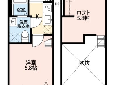1K Loft Apt in UrawaMisono W16 005