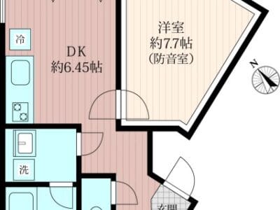 1DK NakaItabashi NOKey$ SoundProof R25 005