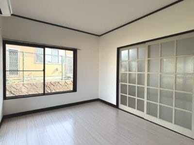 1DK Corner Room Apt in Myorenji W89 001