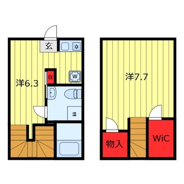2K Maisonette Apt in Mikawashima R22 001