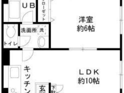 〇1LDK Apt Close to Station in Nokendai R71 100