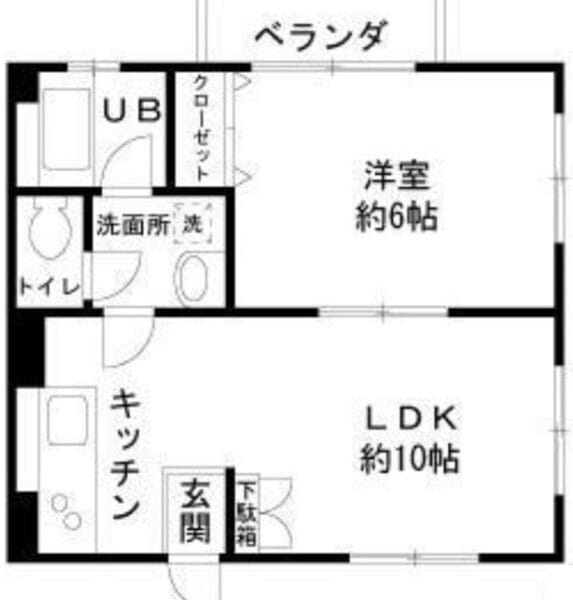 〇1LDK Apt Close to Station in Nokendai R71 100