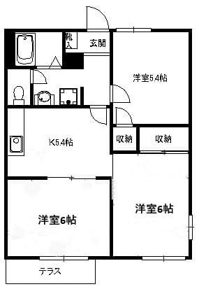 3K Corner Room Apt in HOYA F92 011
