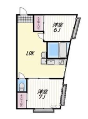 〇2LDK Pet OK Apt in Hibarigaoka F79 011