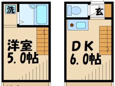 1DK Maisonette Apt in Chofu R04 100