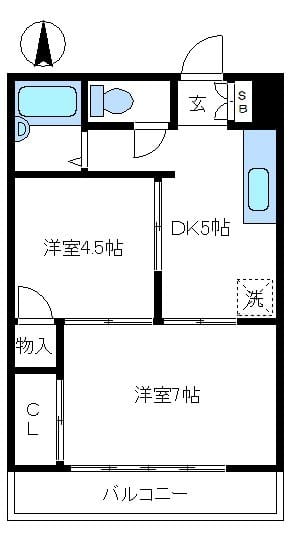 2K Room Sharing OK Apt in Numabukuro R73 1118