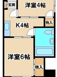 ✖2K Apt with Separate BT in KICHIJOJI R73 101