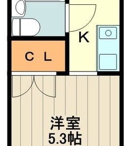 1R Apt with FREE Internet in NishiTachikawa F86 102