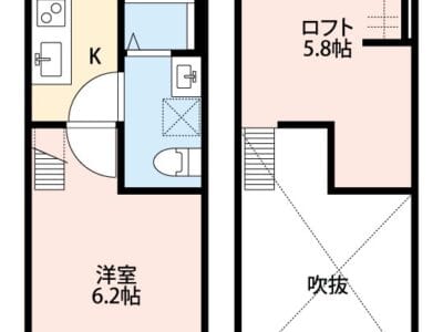 1K Loft Apt in Miyahara W17 005