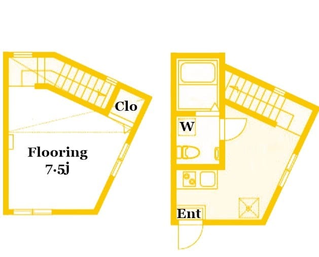 1DK Koganecho NOKey$ Loft W24001